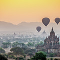Sunrise at Bagan Photograph by Arj Munoz Sunrise at Bagan Photograph by Arj Munoz