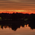 Susquehanna River at Sunset #1 by Russ Orlando