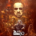 The Godfather 50th Anniversary - Marlon Brando, Al Pacino Original Art Painting Painting by Michael Andrew Law Cheuk Yui The Godfather 50th Anniversary - Marlon Brando, Al Pacino Original Art Painting Painting by Michael Andrew Law Cheuk Yui