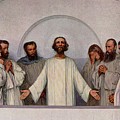 The High Priestly Prayer #1 Painting by Eugene Burnand