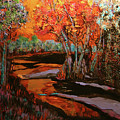 THe Magic Hour Painting by Marilyn Quigley THe Magic Hour Painting by Marilyn Quigley