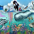 Under the Sea Digital Art by Kevin Middleton Under the Sea Digital Art by Kevin Middleton