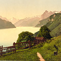 Urnersee General View Lake Lucerne Switzerland Painting by MotionAge Designs Urnersee General View Lake Lucerne Switzerland Painting by MotionAge Designs