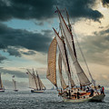 Windjammer Fleet Photograph by Fred LeBlanc Windjammer Fleet Photograph by Fred LeBlanc