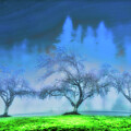 Winter Trees In The Park  #1 by Bruce Block