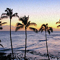 Poipu Palms Painting Photograph by Robert Carter Poipu Palms Painting Photograph by Robert Carter