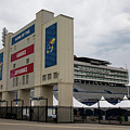 Home of the Kansas Jayhawks sign at University of Kansas Photograph by Eldon McGraw Home of the Kansas Jayhawks sign at University of Kansas Photograph by Eldon McGraw