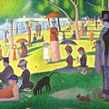A Sunday On La Grande Jatte Painting by Georges Seurat A Sunday On La Grande Jatte Painting by Georges Seurat