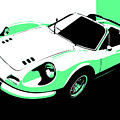Ferrari Dino - Classic Italian Sports Car #185 by Thespeedart