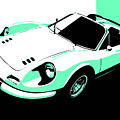 Ferrari Dino - Classic Italian Sports Car #186 by Thespeedart