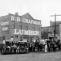 1913 B. B. Chapman Lumber and The Webber Co. Carpentry Shop Vintage Photograph Art Print by PrintsAntiquA