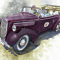 1937 OPEL Super 6 Praus Sipek 1000 mil CSK 2024  by Yuriy Shevchuk