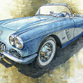 1958 - 1960 Chevrolet Corvette C1  by Yuriy Shevchuk