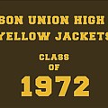 1972 Class Ohio School Photograph by Kathy K McClellan