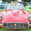 1974 Jaguar Xke V-12 Roadster X110 Photograph by Rich Franco 1974 Jaguar Xke V-12 Roadster X110 Photograph by Rich Franco