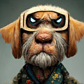 Cool Cartoon Old Warrior As A Dog Realistic 6241641a 1b41 4aa6 B1ec E8a4615e4bed Painting by MotionAge Designs Cool Cartoon Old Warrior As A Dog Realistic 6241641a 1b41 4aa6 B1ec E8a4615e4bed Painting by MotionAge Designs