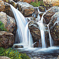 Flowing Painting by Aaron Spong Flowing Painting by Aaron Spong