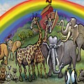 Noah's Ark Painting by Kevin Middleton Noah's Ark Painting by Kevin Middleton