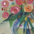 Pink Roses Painting by Sheila Romard Pink Roses Painting by Sheila Romard