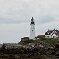 Portland headlight Photograph by Annamaria Frost Portland headlight Photograph by Annamaria Frost