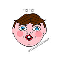 Uh Oh Drawing by Patricia Arroyo Uh Oh Drawing by Patricia Arroyo