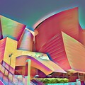 Walt Disney Concert Hall Los Angeles  #2 by Chuck Kuhn