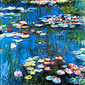 Waterlilies 1914 Painting by Claude Monet Waterlilies 1914 Painting by Claude Monet