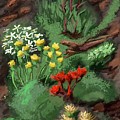 Wildflowers Digital Art by Doug Gist Wildflowers Digital Art by Doug Gist