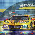 2023 LeMans 24 Corvette Racing C8 R GTE Winner by Yuriy Shevchuk