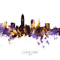 Cleveland Ohio Skyline by Michael Tompsett Cleveland Ohio Skyline by Michael Tompsett