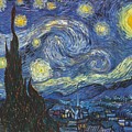 Starry Night Painting by Vincent Van Gogh Starry Night Painting by Vincent Van Gogh