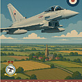 29 Squadron RAF Vintage Poster by Airpower Art
