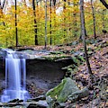 Blue Hen Falls Photograph by Brad Nellis Blue Hen Falls Photograph by Brad Nellis