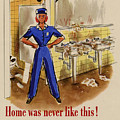 Jenny on the Job says Let's Keep OUR Rest Room Clean by Patriot Posters