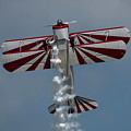 Red and White Airplane Photograph by Carolyn Hutchins Red and White Airplane Photograph by Carolyn Hutchins