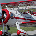 Red and White Airplane Photograph by Carolyn Hutchins Red and White Airplane Photograph by Carolyn Hutchins