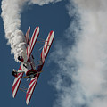 Red and White Airplane Photograph by Carolyn Hutchins Red and White Airplane Photograph by Carolyn Hutchins