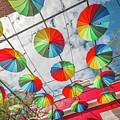 Famous Umbrella Street in Puerto Plata Dominican Republic #6 by Peter Ciro