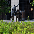 Back view of Coach Ara Parseghian at University of Notre Dame Photograph by Eldon McGraw Back view of Coach Ara Parseghian at University of Notre Dame Photograph by Eldon McGraw