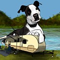 6281 Perez Drawing by Canine Caricatures By John LaFree 6281 Perez Drawing by Canine Caricatures By John LaFree