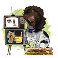 6568 Kearns Drawing by Canine Caricatures By John LaFree 6568 Kearns Drawing by Canine Caricatures By John LaFree