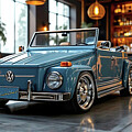73 VW Thing in the Ghia Bar by Chas Sinklier