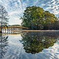 Bridge Reflections - 12759 by Wall Art Of Texas