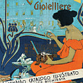 A Calderoni Gioielliere, Milan, 1898 by Adolfo Hohenstein A Calderoni Gioielliere, Milan, 1898 by Adolfo Hohenstein
