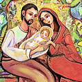 A Child is Born Painting by Eva Campbell A Child is Born Painting by Eva Campbell