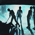 A Clockwork Orange - Droogs Painting by Sv Bell A Clockwork Orange - Droogs Painting by Sv Bell