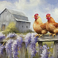 A Couple Of Spring Chickens by Tina LeCour