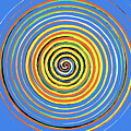A Generative Radical Spiral Four by Coded Images