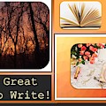 A Great Time To Write Mixed Media by Nancy Ayanna Wyatt A Great Time To Write Mixed Media by Nancy Ayanna Wyatt
