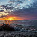 A heart shaped splash at sunrise Photograph by Eric Curtin A heart shaped splash at sunrise Photograph by Eric Curtin
